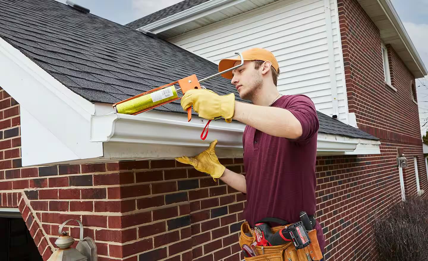 Gutter cleaning and preventative maintenance